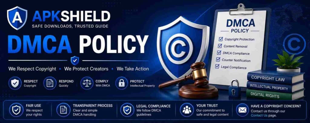 APKShield DMCA Policy Banner
